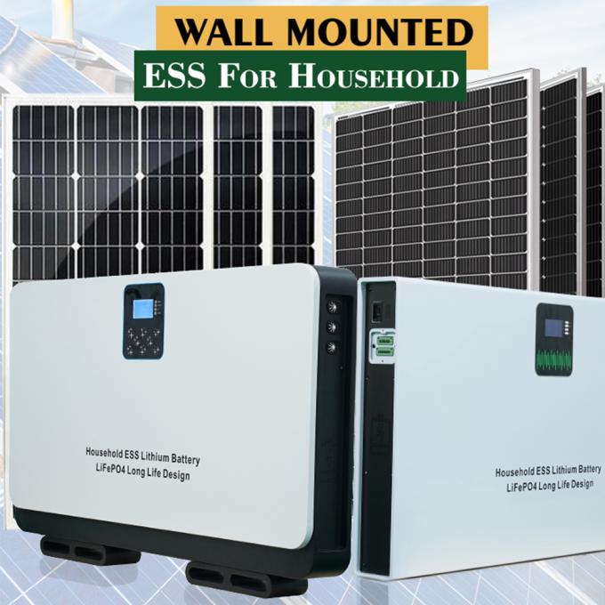 48V100ah Lifepo4 batterie Lifepo4 batterie 48v batterie au lithium pour système d'énergie solaire 0