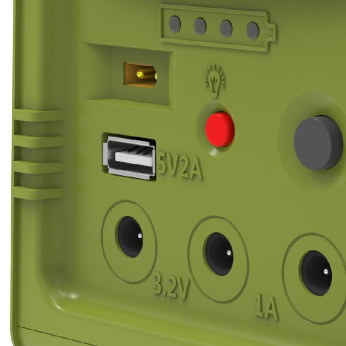 태양 발전기 충전소 캠핑 여행 전력 은행 휴대용 비상 전력 저장소 노트북 모바일 2