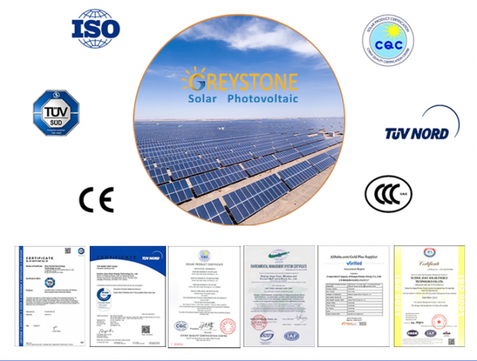 Système de haute performance d'installation de balcon Système d'énergie solaire sur réseau 3