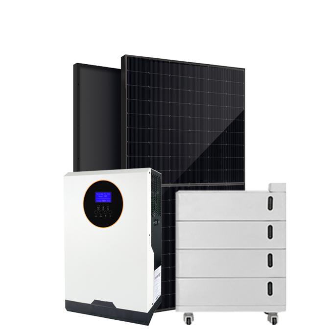 Ηλιακός μετατροπέας και οικιακή μπαταρία αποθήκευσης ενέργειας Ηλιακό οικιακό σύστημα 2