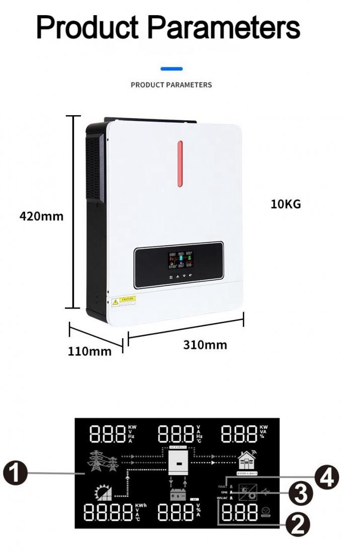 Invertisseur solaire hybride portable hors réseau 8