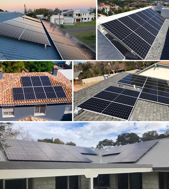 Σπίτι Ηλιακή Ενέργεια Συστήματα Αποθήκευσης Ενέργειας 5.5kw Off Grid Ηλιακό Σύστημα Ενέργειας 5