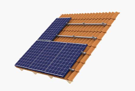 All-in-one Off-Grid-Solar-Energie-Speichersystem Hybrid-Solarzellen-System Komplett-Kit 6
