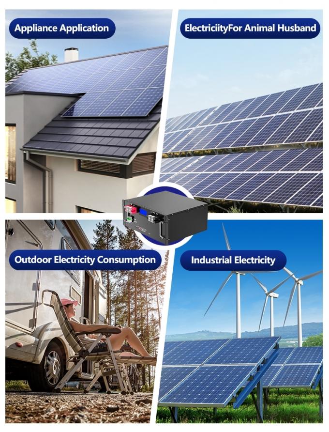 Household Off Grid Energy Storage Lithium 48v Lifepo4 20kw 10kw  3kw 5kw Battery Power Home Solar Energy Storage 2