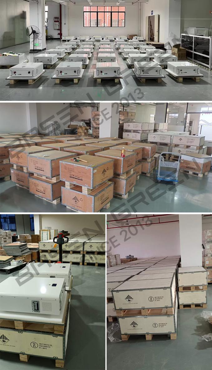 51.2V 10Kw Sistema de energía solar fuera de la red Almacenamiento de energía para el hogar 48V 200Ah 1