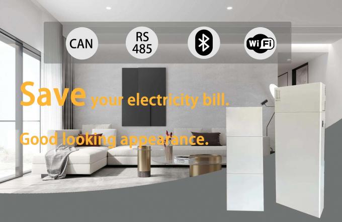 Sistem Baterai Lithium Home Off Grid Energi Penyimpanan 10kwh 15kwh 20kwh 0